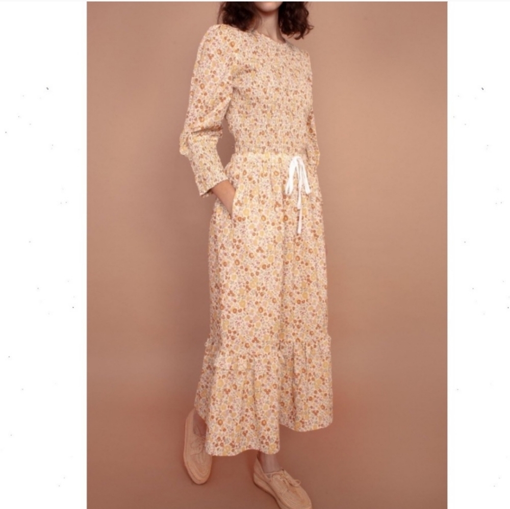 Meadows bloom midi skirt